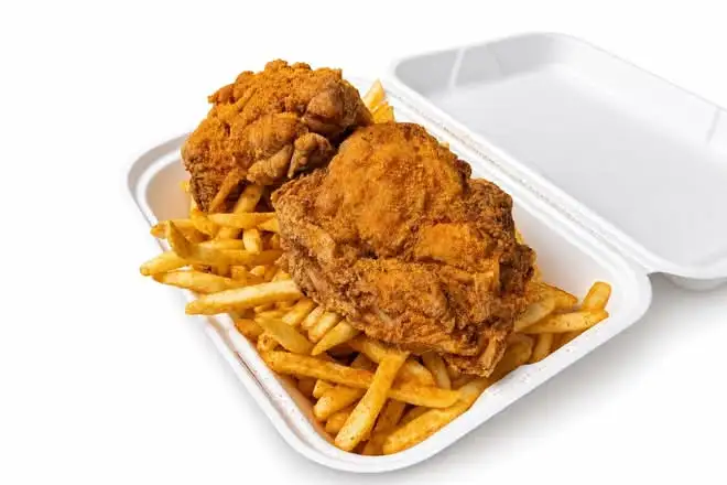 2 Piece Feed Plain at Sneaky Burger