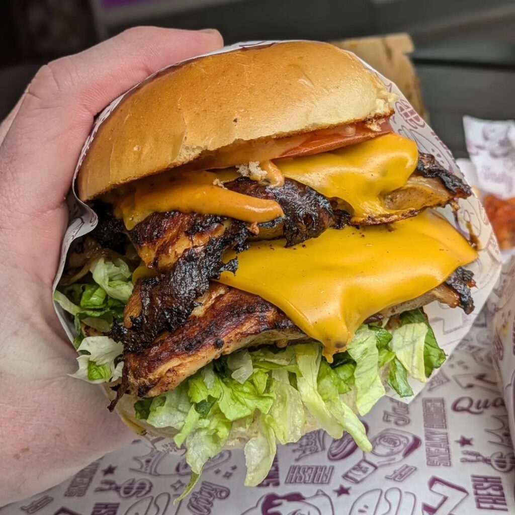 Grilled Chicken at Sneaky Burger